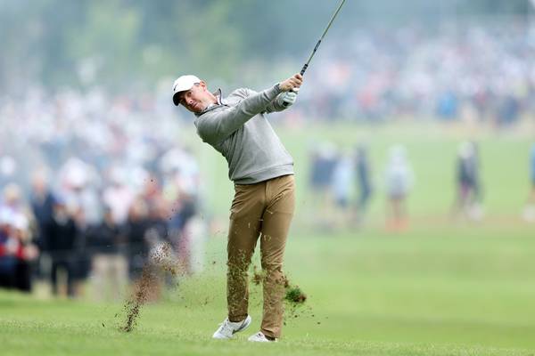 McIlroy raises a few roars around Southern Hills before US PGA challenge peters out