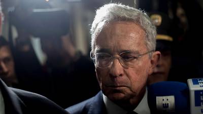 Colombia’s supreme court orders ex-president Uribe to be detained