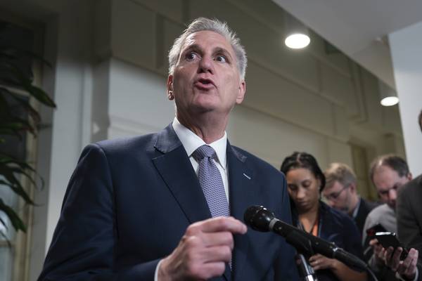 McCarthy pivots to 45-day plan relying on Democratic help to prevent US federal government shutdown