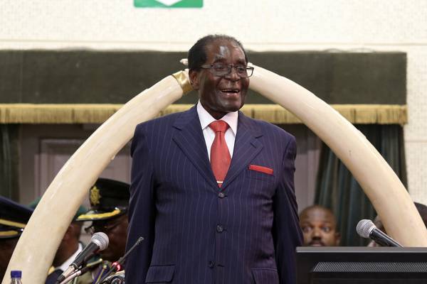 Simon Harris calls choice of Mugabe as WHO ambassador ‘offensive and bizarre’