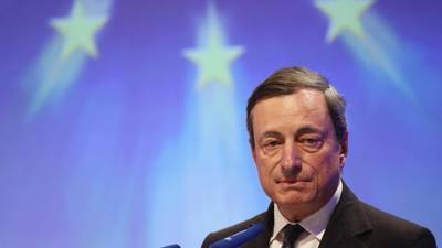 Draghi says ECB ready to help but cannot create economic growth
