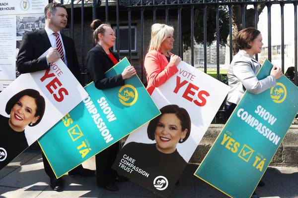 Buoyant Sinn Féin edges further into political mainstream