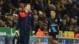 Arsene Wenger won’t risk Alexis Sanchez as he recovers from hamstring injury