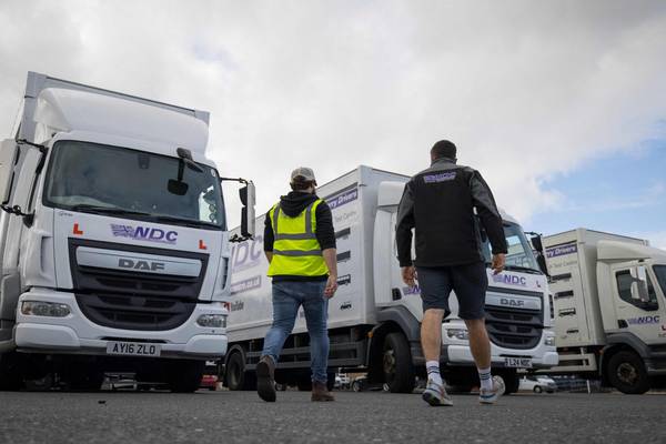 Lorry driver shortage ‘did not happen overnight’, Stormont committee told