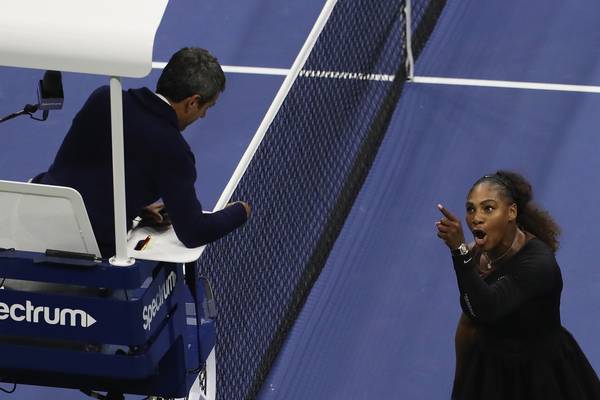 Serena Williams calls out umpire amid US Open final chaos