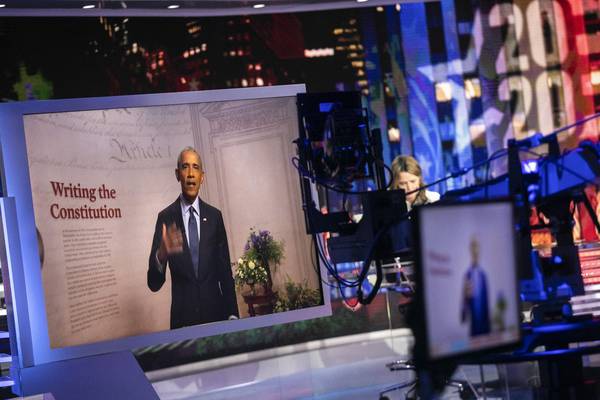 Obama says Trump treats US presidency like ‘one more reality show’