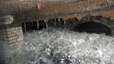 Enormous ‘fatberg’ found blocking sewer in Devon