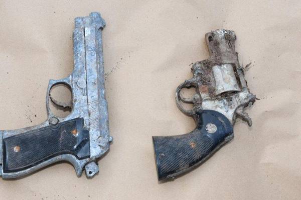 Gardaí send two handguns found on Cork building site for ballistics and forensic tests