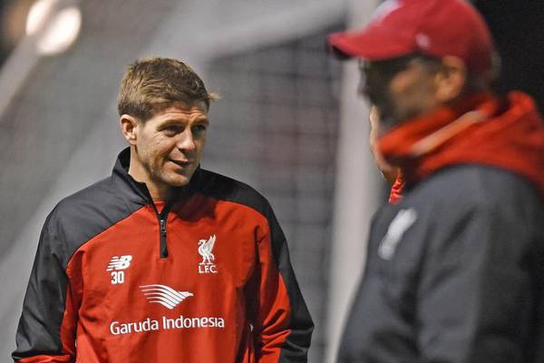 Klopp will do all he can to prepare Steven Gerrard for hot seat