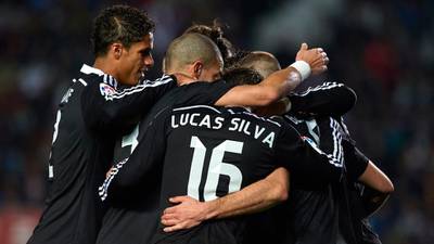 Real Madrd open up four point lead but Ancelotti says title will go to the wire