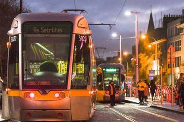 Call for alternative transport to Luas during rush hour