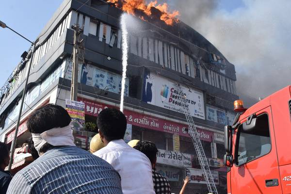 At least 19 students die in fire in India