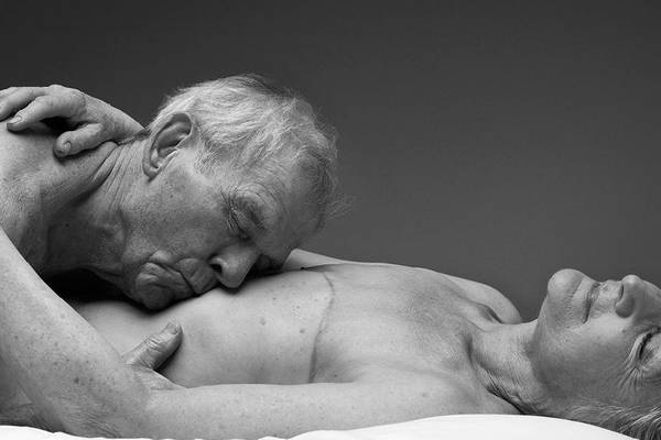 Let’s talk about sex: Couples strip off for billboards celebrating the joy of intimacy in later life