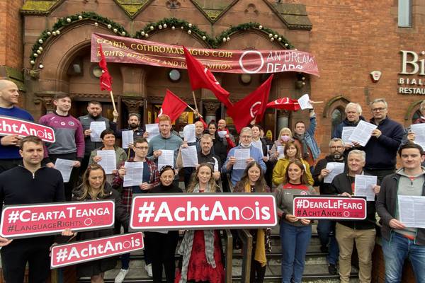 Irish language may become ‘de facto’ election issue, activists warn