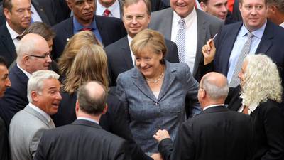 Merkel’s coalition approves Greek bailout as rebellion fizzles out
