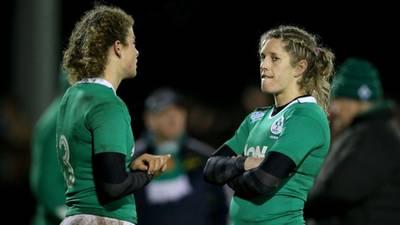 Ireland’s grit and determination light up night but France still prevail