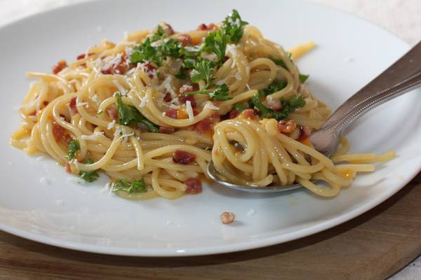 Family meals: ‘Carbonara is a weekly life-saver in our busy home’