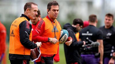 Van Graan admits Munster will need to juggle playing resources in coming weeks