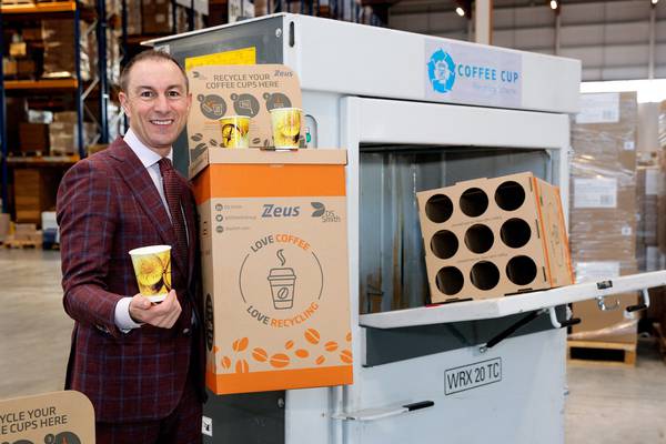 Irish packaging firm rolling out coffee cup recycling scheme