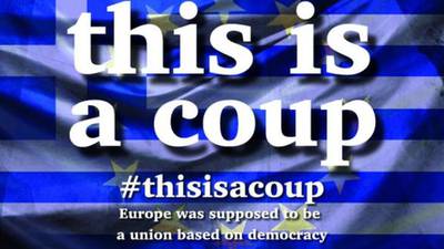 Anti-German backlash as social media tweets denounce Greece "coup"