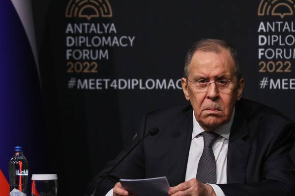 Russian foreign minister Sergei Lavrov excels in dark art of propaganda