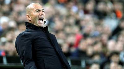 Zinedine Zidane refuses to blame players after Valencia defeat