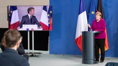 France and Germany propose €500bn EU rescue plan