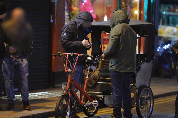 Dublin’s drug-dealing rickshaw drivers