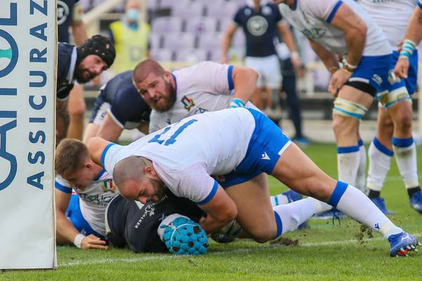 Scotland given a fright in Florence but Italy are beaten again