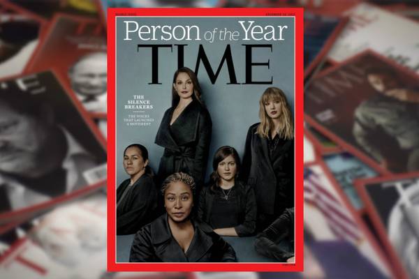Time magazine names ‘silence breakers’ as person of the year