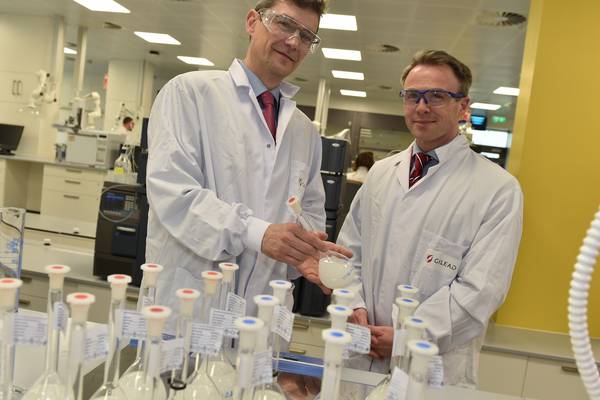 Gilead Sciences launches €9.5m unit at Cork plant