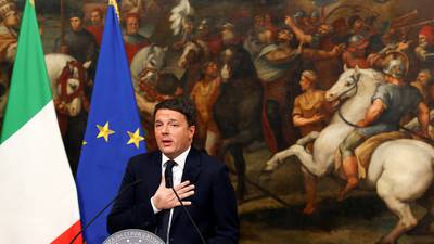 Italy’s  political and financial woes a threat to European stability