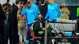 Patrice Evra sent off before kick-off for kick out at Marseille fan