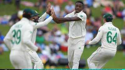 England collapse in familiar fashion as South Africa take first Test
