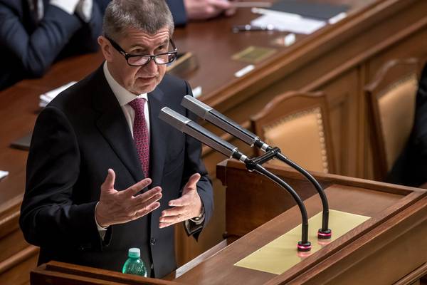 Czech parliament delays confidence vote in scandal-hit premier