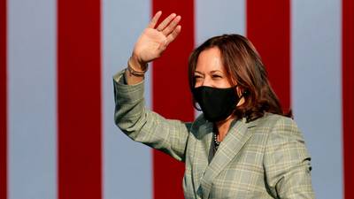 Kamala Harris suspends in-person events after aide tests positive for Covid-19