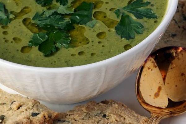 Domini Kemp’s vegetable power soup ready in 20 minutes