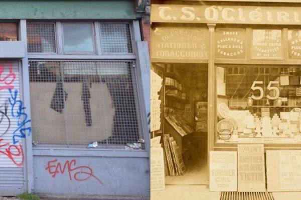 Derelict Dublin shop once owned by executed 1916 leader for sale