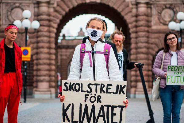 Climate strikers plan ‘safe’ return to protests, Greta Thunberg says
