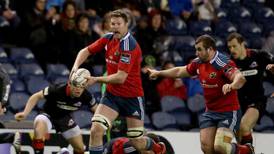 Munster zone in on home semi-final with thumping win over Edinburgh