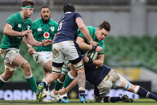 Caelan Doris and Quinn Roux out of Ireland’s clash with Wales