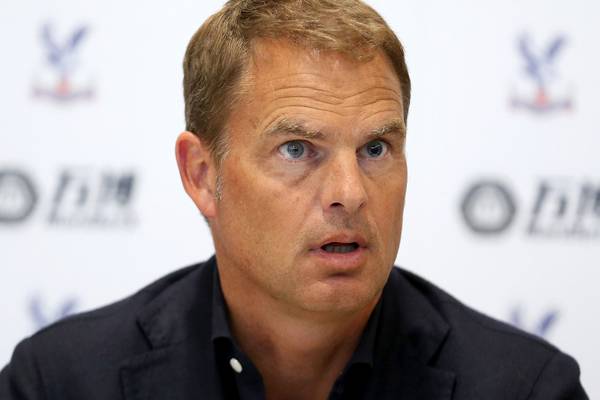 Frank de Boer appointed Crystal Palace manager