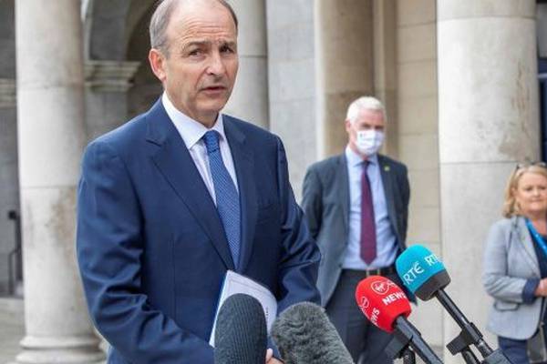 Taoiseach tells Johnson in ‘forthright terms’ of concerns about intention to breach deal