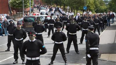 Paramilitary displays: Two held on foot of   Peggy O’Hara funeral