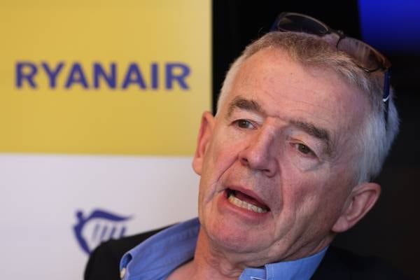 Air fare increases easing, says Ryanair, as airline reports €1.9bn profit