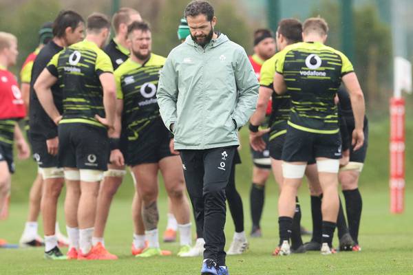 Farrell opts for sweeping changes in side to face Wales