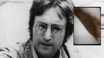 Lock of John Lennon’s hair to fetch over $12,000 at auction