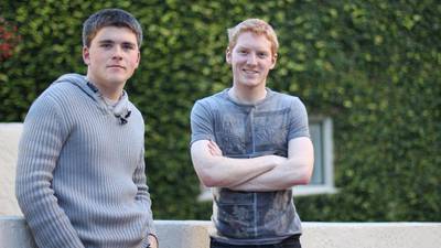 Collison brothers’ Stripe business launches in Ireland