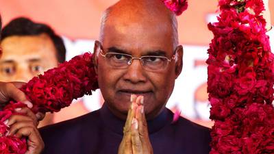 Member of India’s lowest caste expected to be elected president