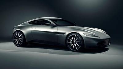 Aston unveils new car at Bond movie announcement